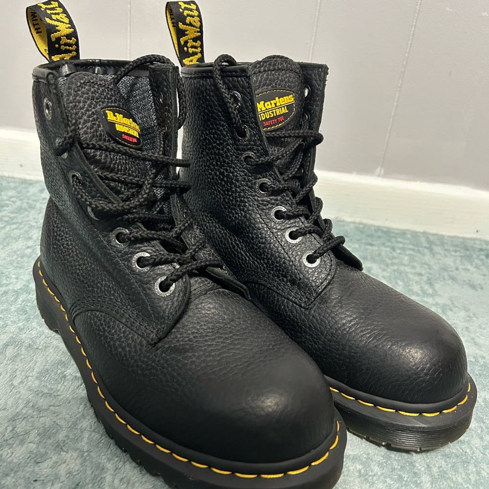 Dr. Martens industrial safety toe boots